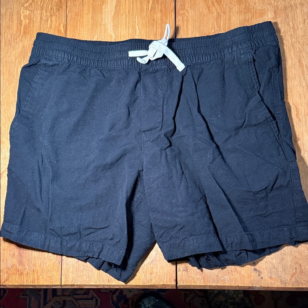 No Boundaries Black Shorts with Drawstring